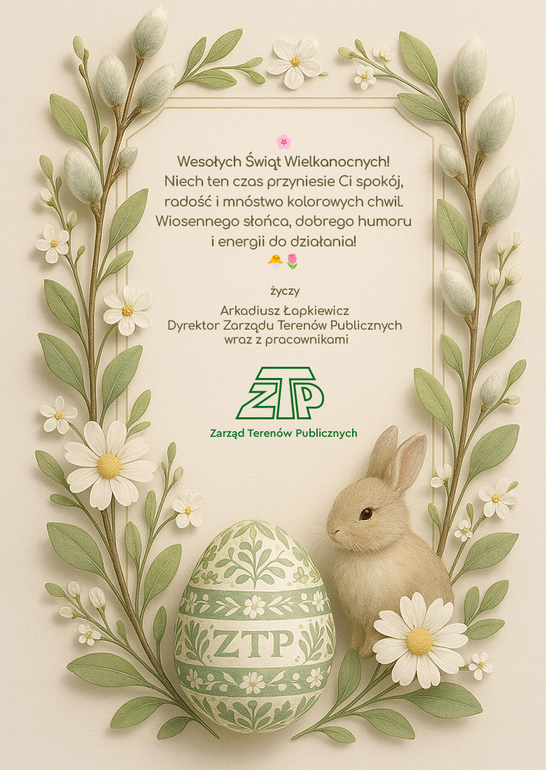 Życzenia Zarządu Terenów Publicznych